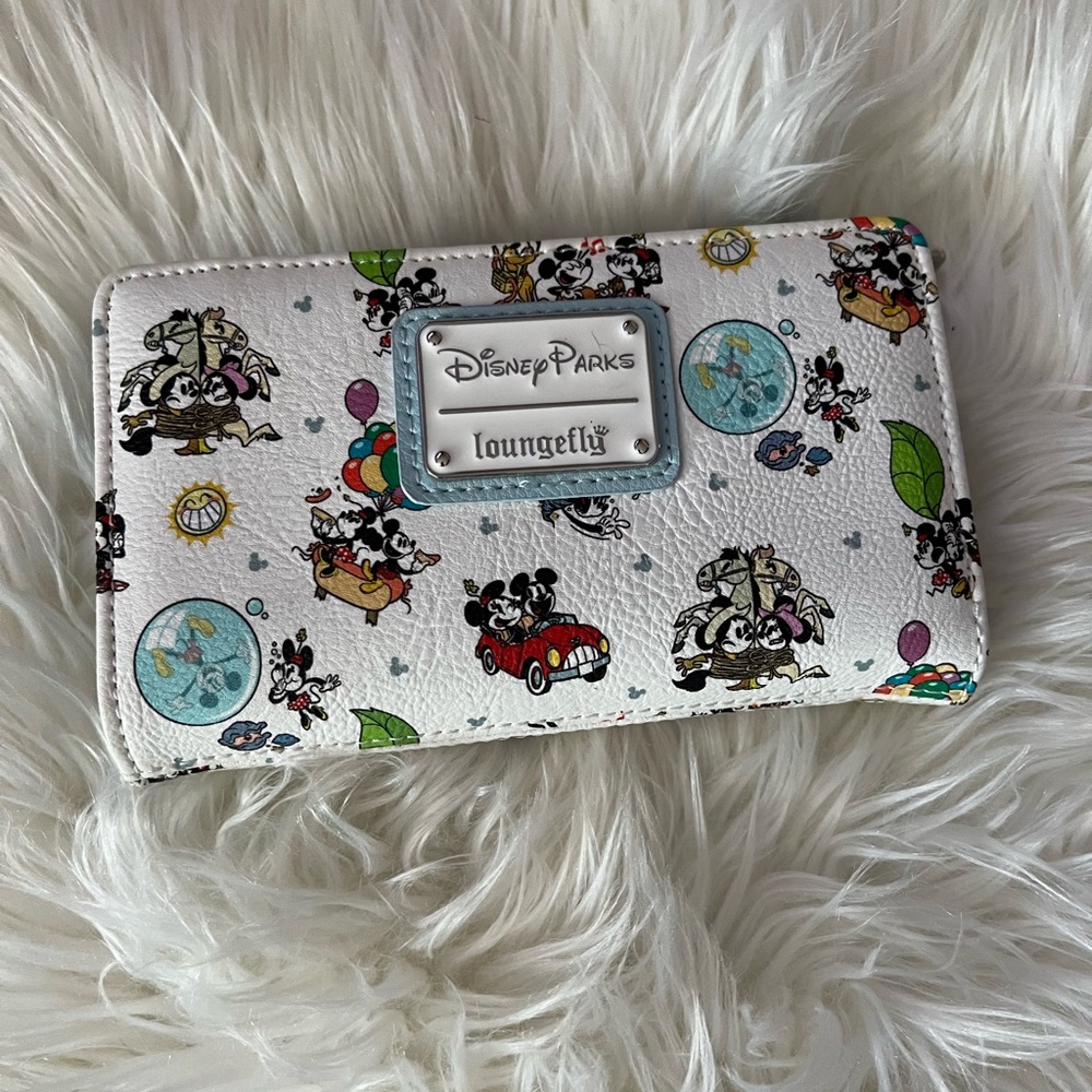 Minnie and Mickey Loungefly wallet